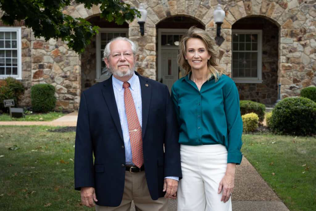 Judge Napier and Crystal Cline